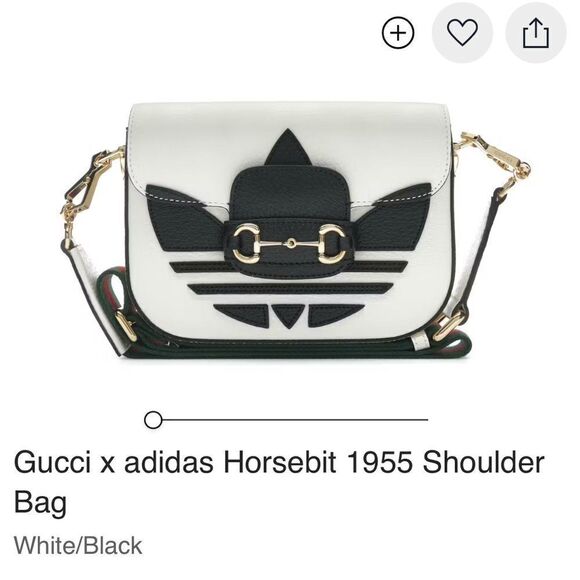 Gucci Handbags - COPY - NWT✨Gucci x Adidas Horsebit 1955 2-Way Shoulder/Crossbody Bag